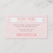 Lil Foxie Cub - Cute Custom Visitekaartjes (Achterkant)