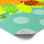 Lil Foxie Cub - Cute Fox Wall Poster (Hoek)