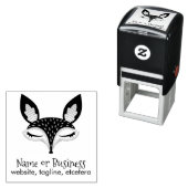 Lil Foxie gepersonaliseerde tekst Zelfinkt stempel (In situ)