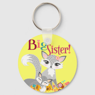 Lil Foxies Big Sister Sleutelhanger