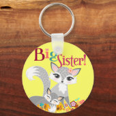 Lil Foxies Big Sister Sleutelhanger (Voorkant)