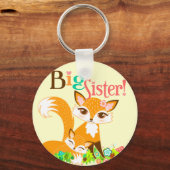 Lil Foxies Big Sister Sleutelhanger (Voorkant)