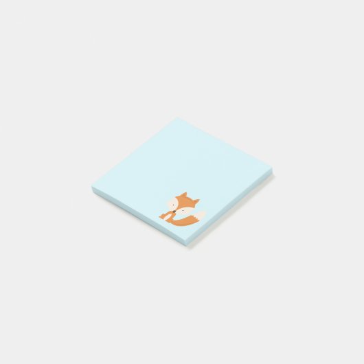 Lil' Foxy 3 x 3 inch Post-it® notes (Schuin)
