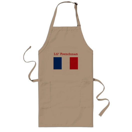 Lil' Frenchman Apron Lang Schort (Voorkant)