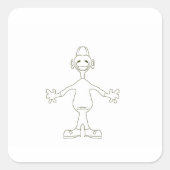 Lil Fun Guy Sticker (Voorkant)