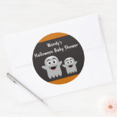 Lil Ghost Baby shower Stickers (Envelop)