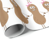Lil Girl Peanut Cadeaupapier (Rol Hoek)