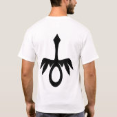 Lil' Gothic Angel (White) T-shirt (Achterkant)