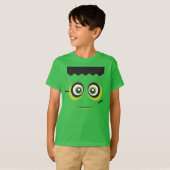 Lil green Frankenstein emoji T-shirt (Voorkant volledig)