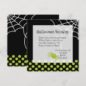 Lil' Green Spider Kaart (Voorkant / Achterkant)