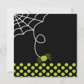 Lil' Green Spider Kaart (Achterkant)