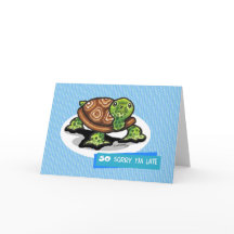 Lil Green Turtle Belated Birthday