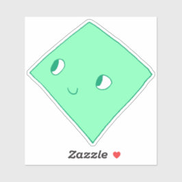 Lil’ Greenie - Green Party Logo Cartoon Mascot Sticker