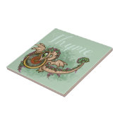 Lil Herb Dragon Thyme Tegeltje (Zijkant)