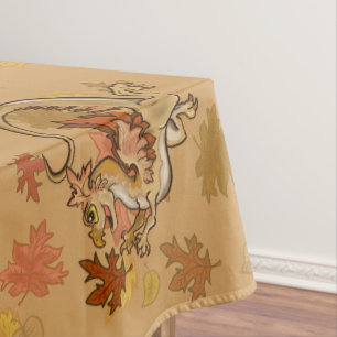 Lil herfst gebladerte draak tafelkleed