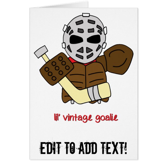 Lil'  Hockey Goalie (Voorkant)