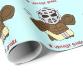 Lil' Hockey Goalie Gift Wrapping Paper Cadeaupapier (Rol Hoek)