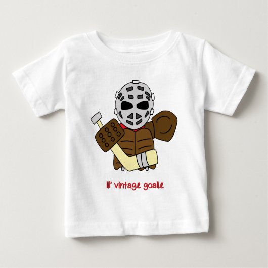 Lil'  Hockey Goalie T-shirt (Voorkant)