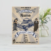 Lil Homies Chicanas Party Invitation 90s Theme Kaart (Staand voorkant)