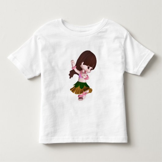 Lil Hula Meisje T-shirt 03 (Voorkant)
