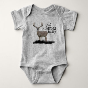 Lil Hunting Buddy Buck Romper