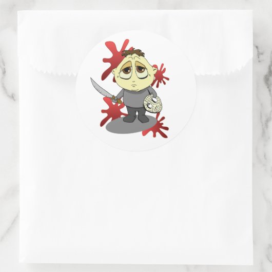 Lil Jason Ronde Sticker