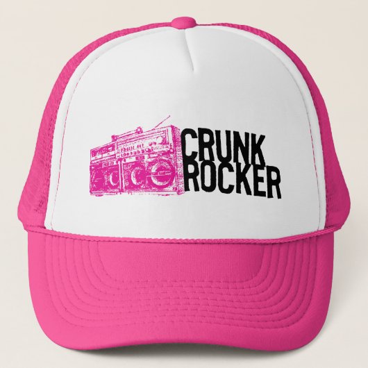 Lil Jon "Crunk Rocker Boombox Pink" Trucker Pet (Voorkant)