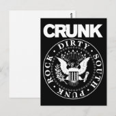 Lil Jon "Crunk Seal" Briefkaart (Voorkant / Achterkant)