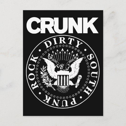 Lil Jon "Crunk Seal" Briefkaart (Voorkant)