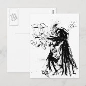 Lil Jon "Samenwerking door Jim Mahfood en Lil Jon" Briefkaart (Voorkant / Achterkant)