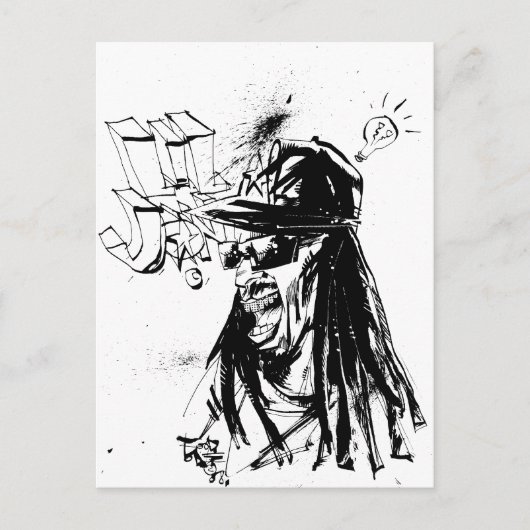 Lil Jon "Samenwerking door Jim Mahfood en Lil Jon" Briefkaart (Voorkant)