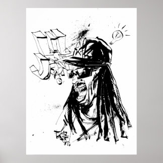 Lil Jon "Samenwerking door Jim Mahfood en Lil Jon" Poster