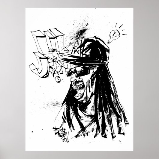 Lil Jon "Samenwerking door Jim Mahfood en Lil Jon" Poster (Voorkant)
