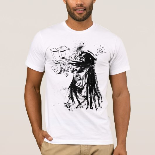 Lil Jon "Samenwerking door Jim Mahfood en Lil Jon" T-shirt (Voorkant)