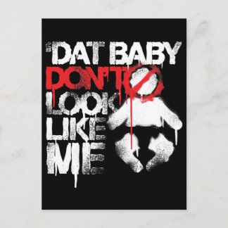Lil Jon "Shawty Putt- dat Baby er niet zo uit ziet Briefkaart