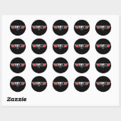 Lil Jon "Top Pistool" Ronde Sticker (Vel)