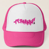 Lil Jon "Yeeeah!" Magenta Trucker Pet (Voorkant)