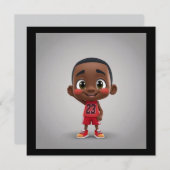 Lil Jordan Bedankkaart (Voorkant / Achterkant)