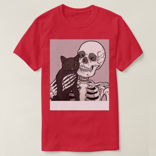 Lil kat vriend met achtergrond t-shirt (Design voorkant)