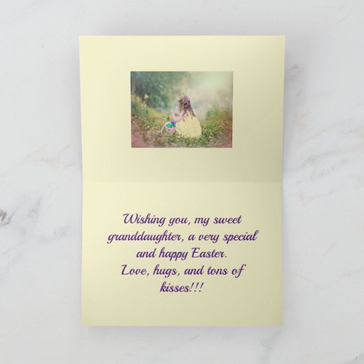 LIL KLEINDOCHTER PASEN KAART (Binnen)