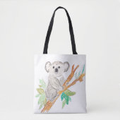 Lil' Koala Tote Bag (Voorkant)