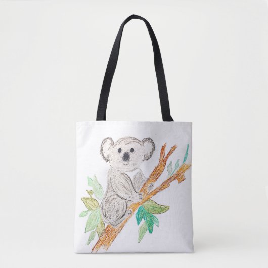 Lil' Koala Tote Bag (Voorkant)