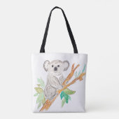 Lil' Koala Tote Bag (Achterkant)