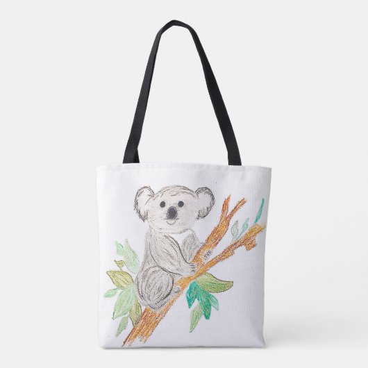 Lil' Koala Tote Bag (Achterkant)