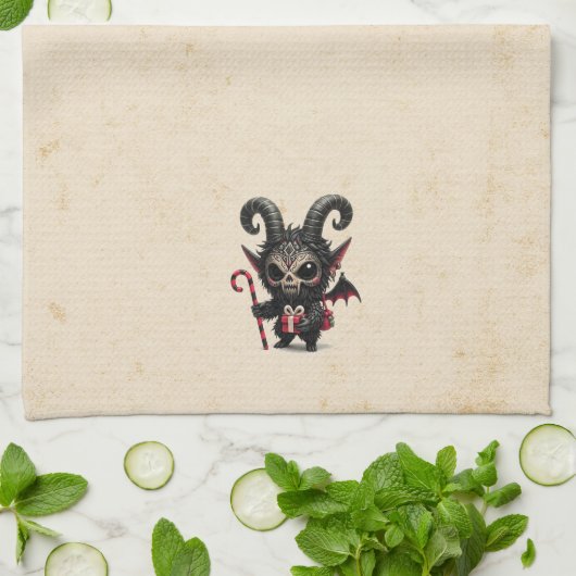 Lil Krampus Theedoek (Gevouwen)