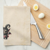 Lil Krampus Theedoek (Quarter Fold)