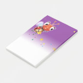 Lil Ladybug paarse fade Post-it notitieblok Post-it® Notes (Schuin)