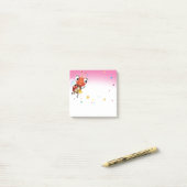 Lil Ladybug Post-it note block square. (Op bureau)