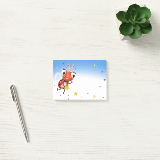 Lil Ladybug Post-it notitieblok Post-it® Notes (Kantoor)