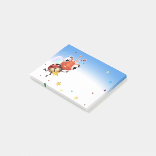 Lil Ladybug Post-it notitieblok Post-it® Notes (Schuin)